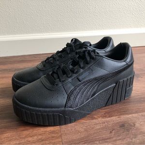 Black Puma Cali Wedge